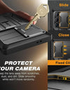 For Samsung Galaxy S24 Ultra Case Full-Body Shockproof Dual Layer Rugged Belt-Clip Case with Front Frame camera Screen Protector