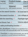 Network Line Tester Cable Finder RJ11 RJ45 Analyzer Test Tracker Receiver Telephone Line Networking Repair Tools