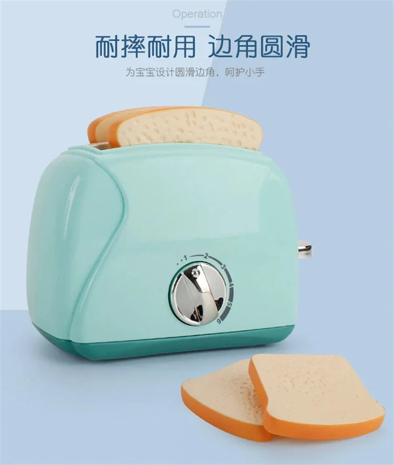 Kitchen Toys for Girls Boys Home Appliances Juicer Washing Machine Toaster Microwave Egg Cooker  Play House Toys