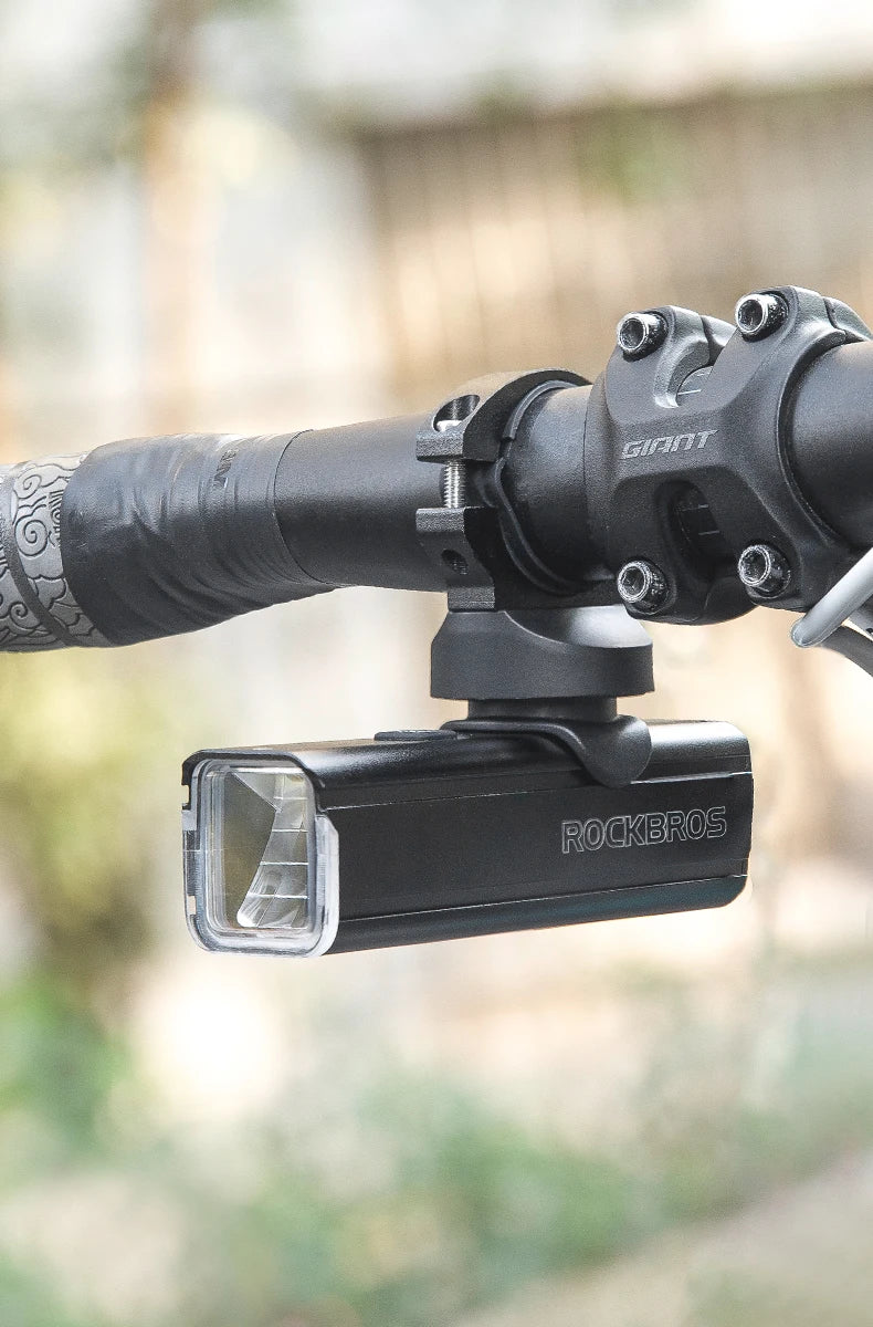 1000LM Bike Light Front Lamp Type-C Rechargeable LED 4500mAh Bicycle Light Waterproof Headlight Bike Accessories