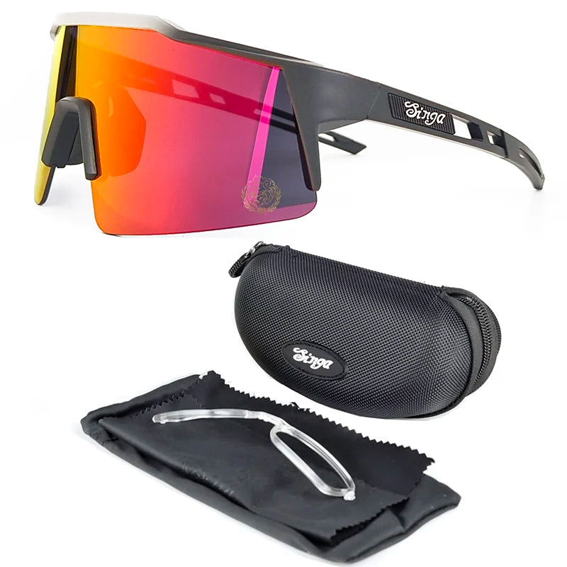 Photochromic Cycling Sunglasses UV400 Sports Bike Eyewear