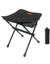 Portable Ultralight Foldable Camping Stool  Sturdy Aluminium Alloy, Outdoor Walking, Hiking and Fishing, Bearing 180kg