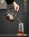 Glass Kettle Household Tea Set Small Steaming Teapot Electric Clay Stove Set