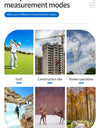 Laser Golf Rangefinder Hunting Telescope with Slope Adjusted Flag-Lock Distance Meter 800-2000m Rangefinder Monoculars