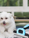 Pet Massage Comb Hair Anti Knotting Stainless Steel Blade Detachable Dog Cat Hair Comb Brush Grooming Tools Pet Combs Pet Supply