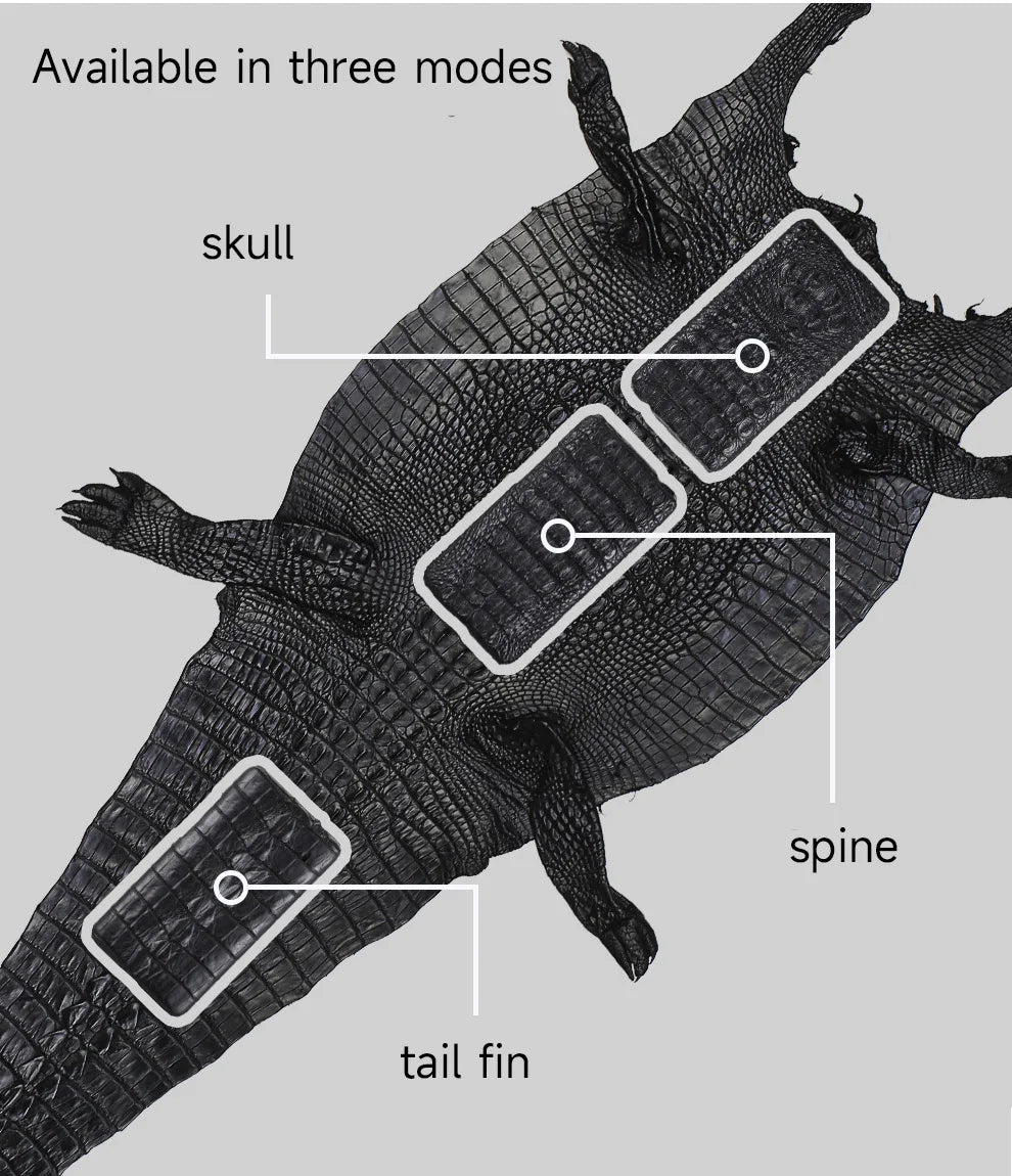 100% Genuine Crocodile Leather Phone Case For iPhone 16 15 14 Pro Max 15Pro 16 Plus Luxury Shockproof Back Cover