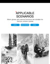 Winter Warm Mountain Snowboard Gloves Men Women Cold Snow Skiing Mittens Waterproof Snowmobile Handschoemen Black M L XL
