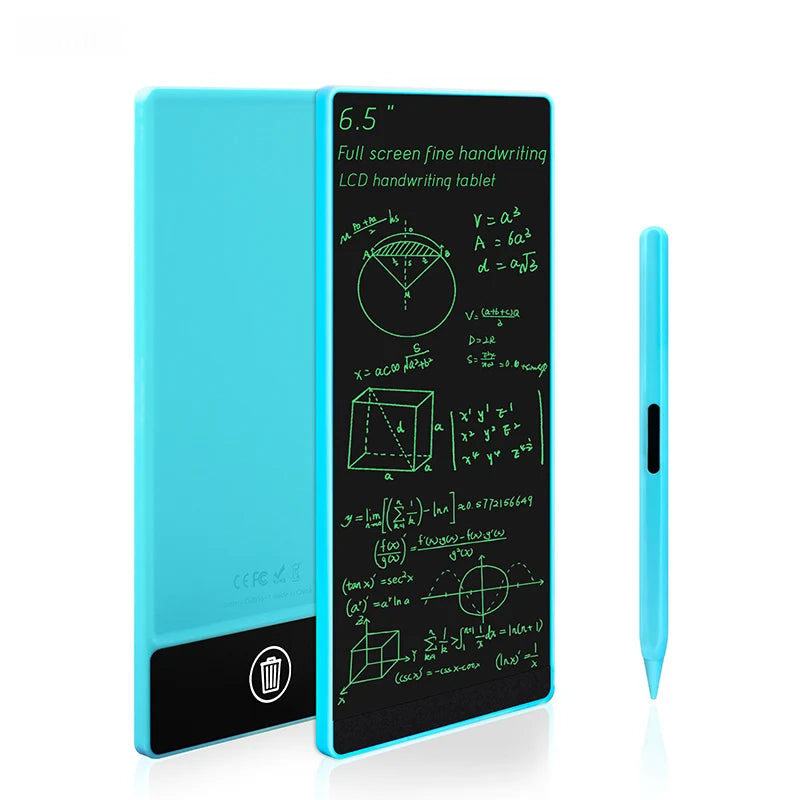 6.5-inch Screen Superfine Handwriting LCD Writing Board Meeting megnetic Single/Double Sided Pad Liquid Drawings Tablet