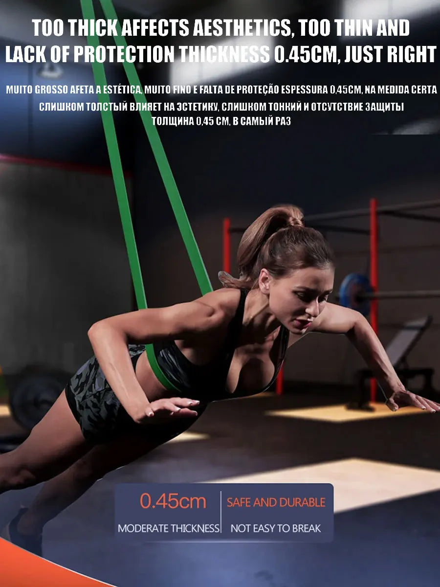 Resistance Bands, Exercise Bands Pull Up Assist Bands Powerlifting Bands for Men and Women Fitness Training,Home Workouts