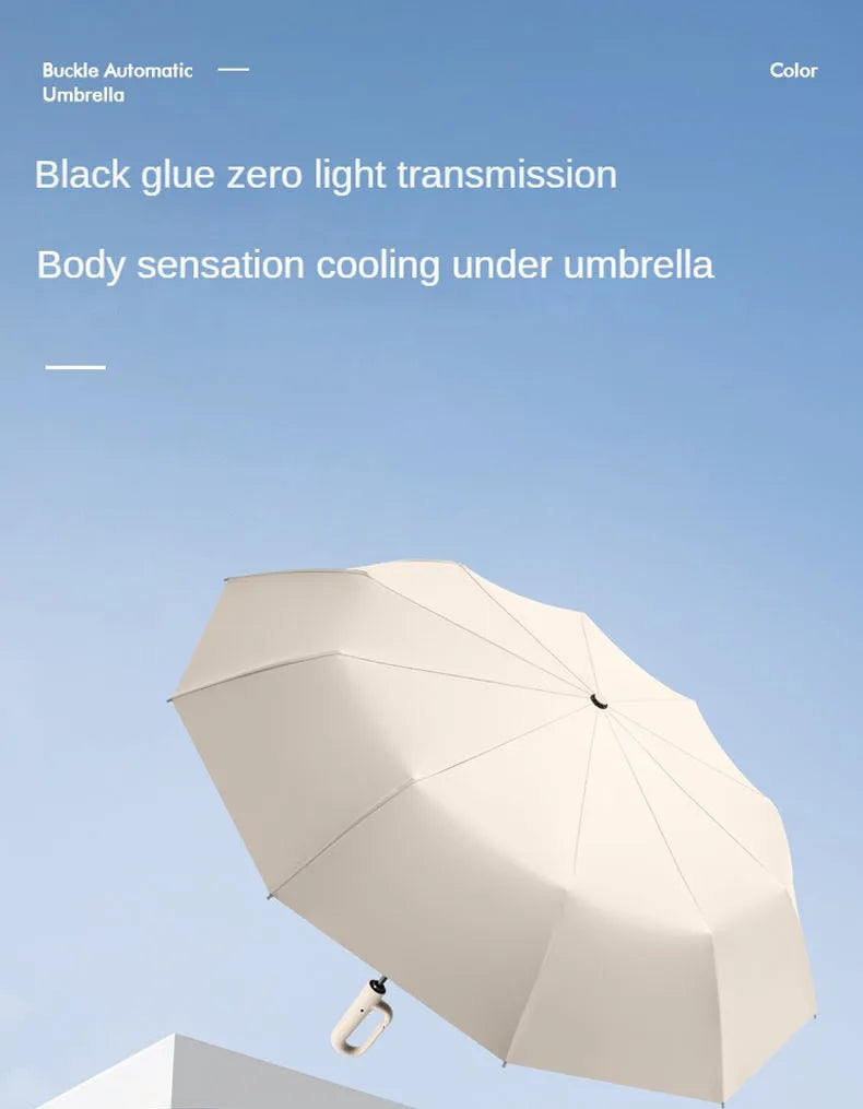 Extra Large 10 Bone Fully Automatic Wind Resistant Folding Umbrella