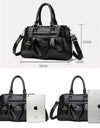 Crossbody Bag Soft Leather Handbag Shoulder Bag Luxury Large Capacity Casual Tote