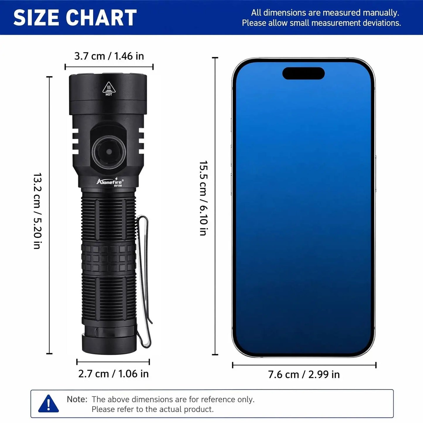 20W 365nm UV Rechargeable Blacklight Flashlight