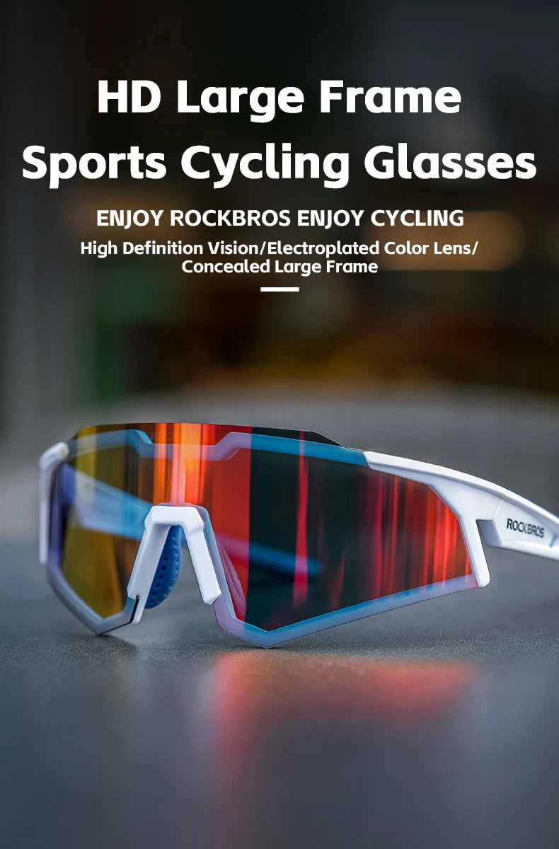 Bicycle Glasses Photochromic / Polarized Lens Bike Sunglasses Eyewear Sun Protect Sports MTB Road Adult Cycling Glasses