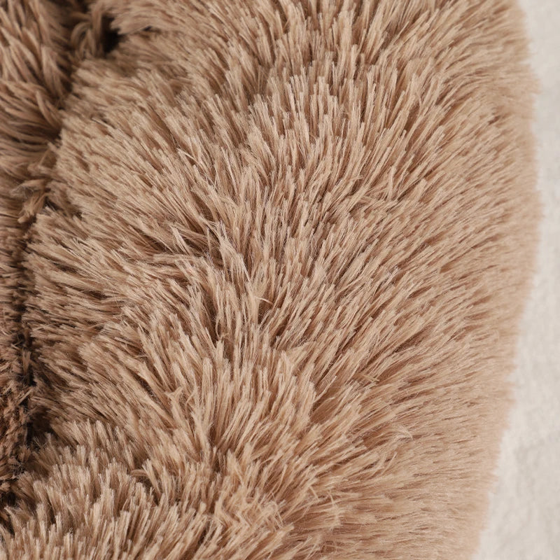 Extra Large Washable Plush Pet Kennel Bed