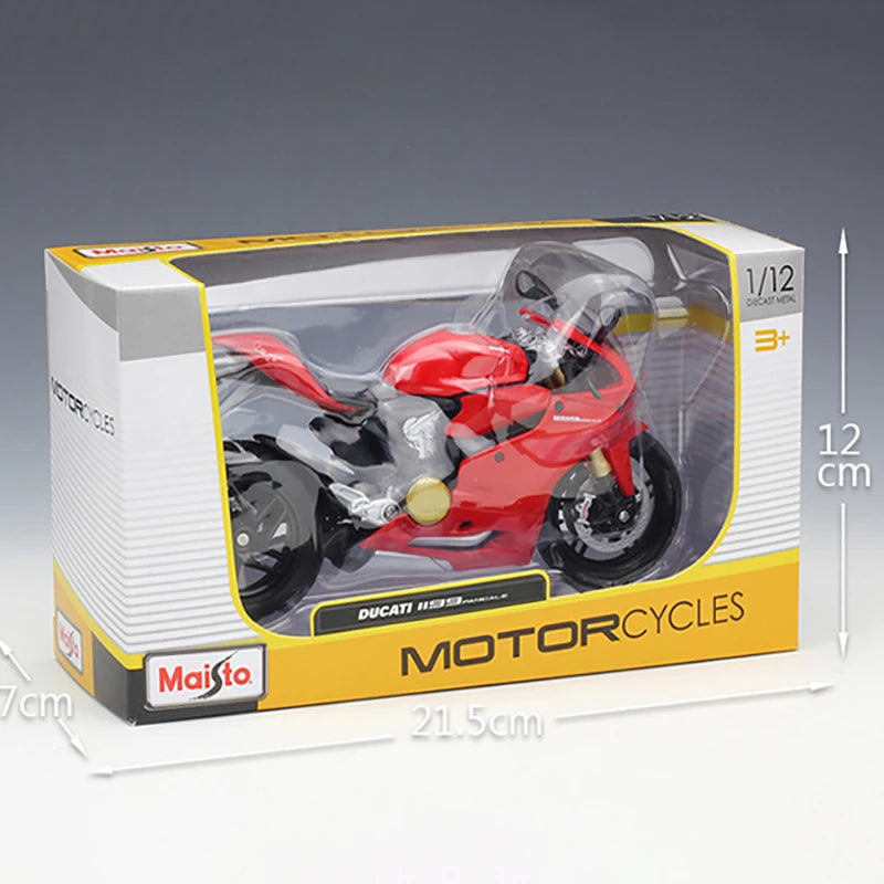 1 12 Scale Ducati 1199 Panigale Diecast Motorcycle Model