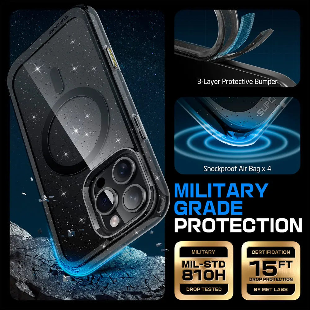 For iPhone 16 Pro Max Case with Camera Control Capture Button UB Mag Slim Shockproof  MagSafe Phone Case Cover