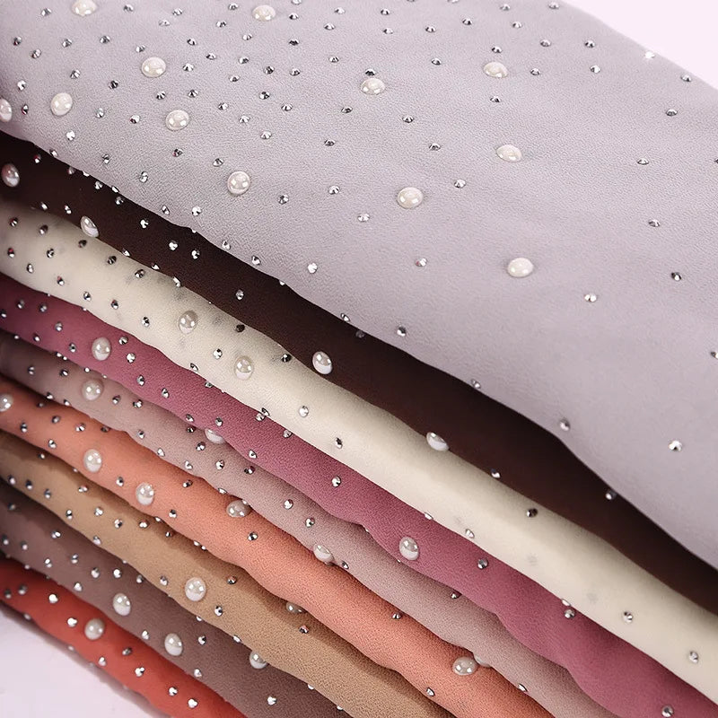 Chiffon Hijabs Scarf Turbans High Quality Chiffon Shawls For Muslim Veil Islamic Malaysian Women Veil Hijabs Scarf Long Shawls