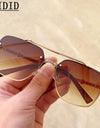 Luxury Sunglasses Vintage Trending Fashion Glasses Retro Square Sunglasses Women