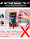 1999 Counts Digital Multimeter Electric Professional Automatic AC/DC Voltage Tester Current Ohm Ammeter Detector Tools