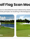 Laser Range Finder PF210 Black,660 yd Golf Rangefinder,600M Golf Distance Meter  Fast Flagpole Lock, Great for Golfing