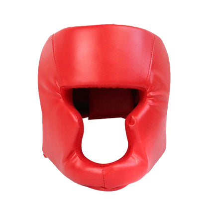 Boxing Headgear for Children Adults,PU Karate Muay Thai Guantes De Boxeo Free Fight MMA Sanda Training Boxing Safety Helment