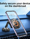 Magnetic Car Wireless Charger Stand Magnet Car Mount Fast Charging Station Phone Holder Bracket For iPhone 15 14 13 12 Pro Max