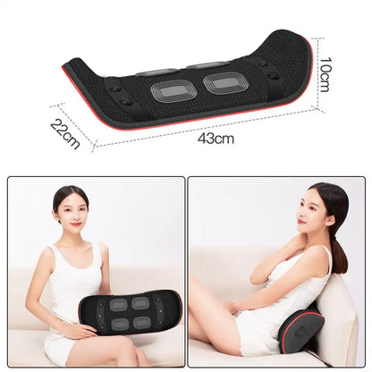 Waist massager lumbar protrusion acupuncture lumbar spine reliever spine lying cushion back stretch lumbar spine corrector