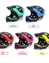 Detachable Full Face Bike helmet 's Sports  Cycling mtb Motorcycle Skateboarding Roller Skating Helmet