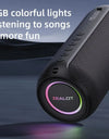 Portable Bluetooth Speaker, IPX5 Waterproof, Powerful Sound Box, Outdoor Stereo Bass, Music Track Speaker, 20W