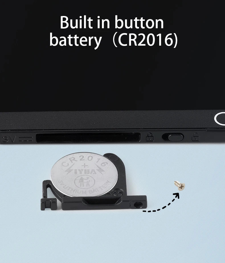 6.5inch Full Screen Superfine Handwriting Writing Blackboard Magic Tablet to Drawing Induction to Erase Single Sided Meeting Pad