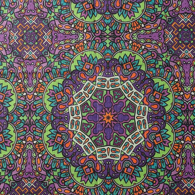 1/2/3/5M ethnic style linen canvas fabric for home textile DIY handmade sewing accessories sofa tablecloth by the meter