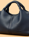 Leather Shoulder Bags For Women Ladies Luxury Handbag Crossbody Bag Zipper Messenger Solid Color Saddle Bag