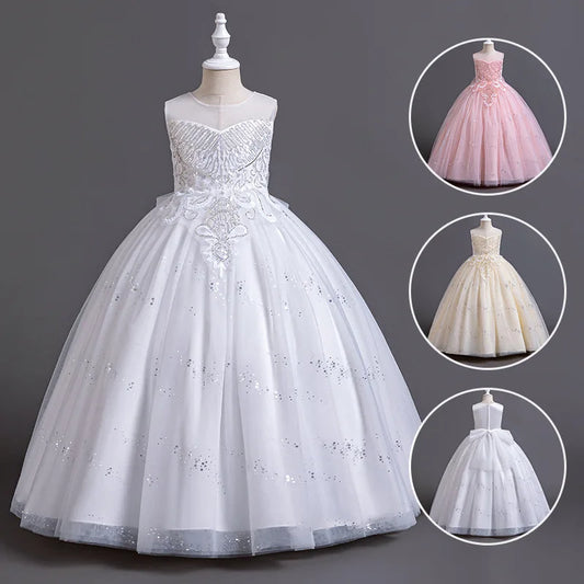 Christmas Princess Ball Gown Tulle Party Dress