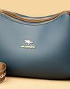Cowhide Crossbody Bag  Straps Tote Lady Shoulder Bags Leather Messenger Bag