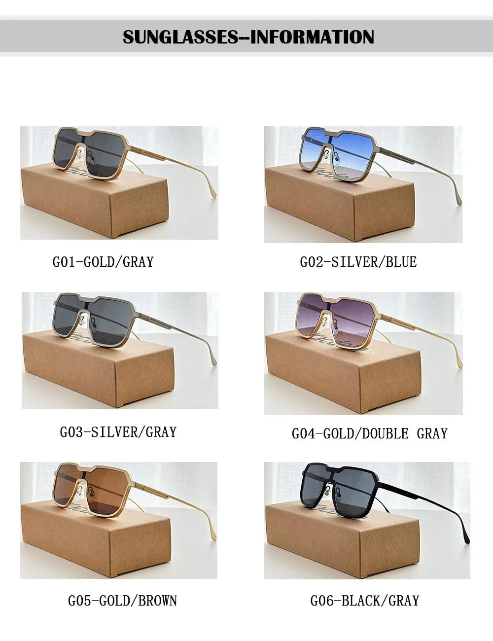 Vintage Steampunk Sunglasses With UV400 Protection