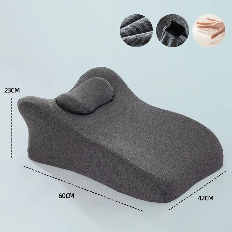 Ergonomic Memory Sponge Pillow Lie On The Bed Sleeping Pillows Neck Traction Pillow Leg Shoulder Waist Support Bed Cushion