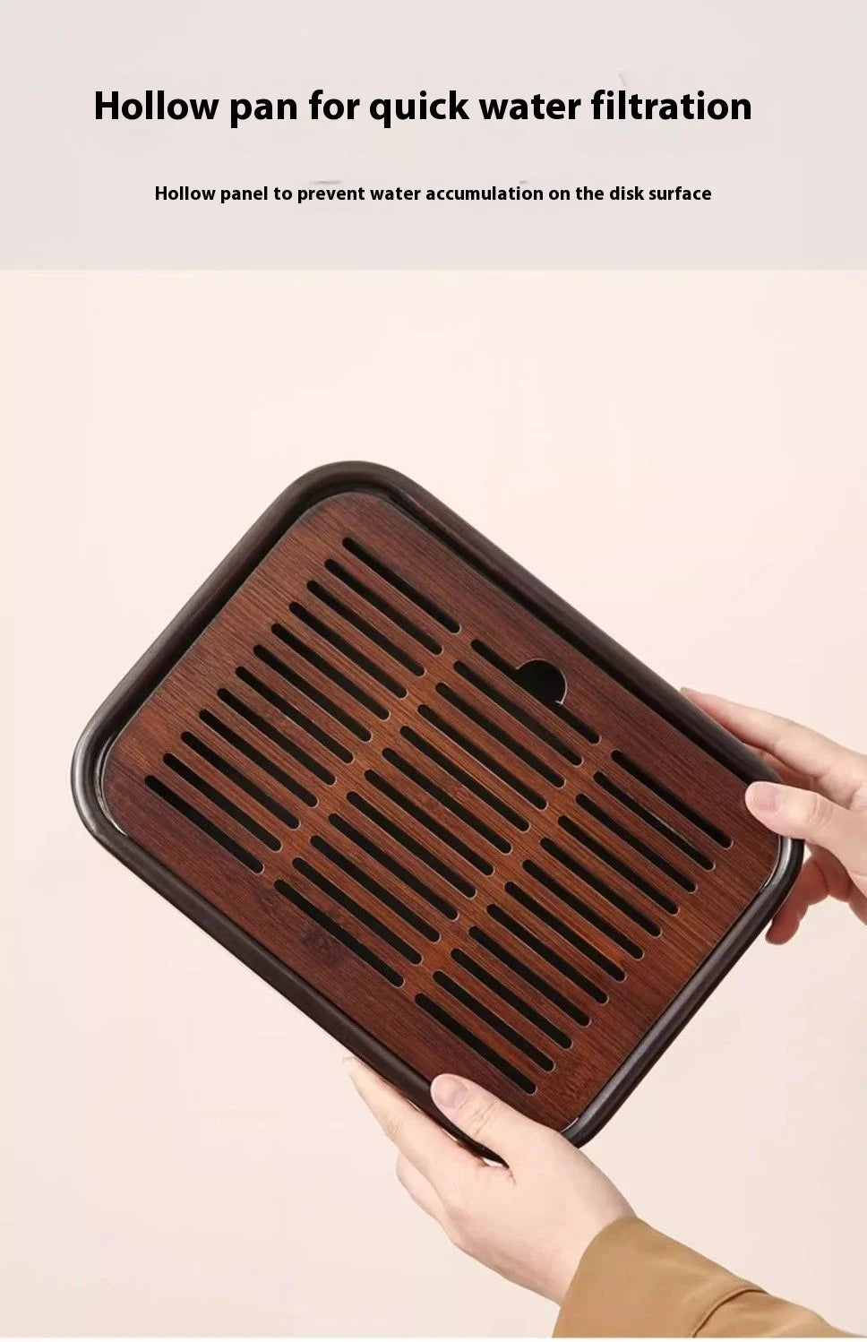 Tea Tray Household Small Dry Brewing And Draining Tea Set Office Tea Table Bamboo Tray Drainage Tea Tray Storage Tray