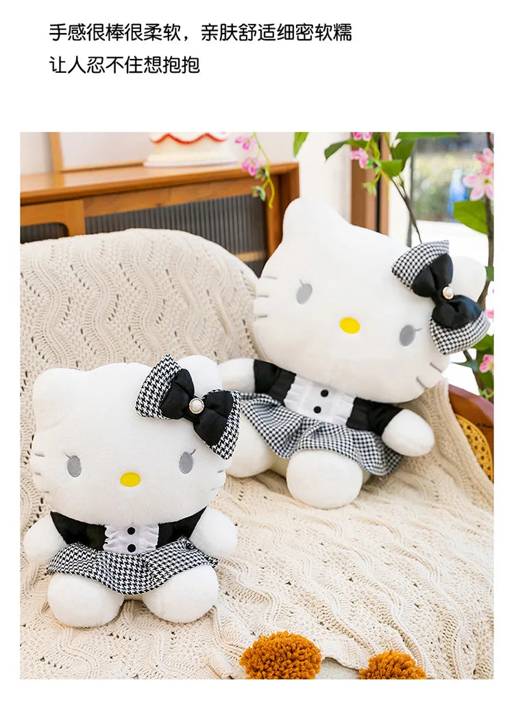 Black Cat Character Plush Stuffed Doll Pillow Toy