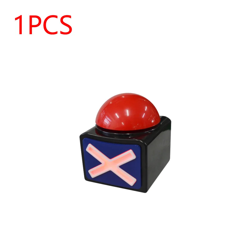 Game Answer Buzzer with Sound & Light – Trivia Quiz & Contest Button