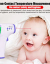 Medical Nebulizer Asthma Inhaler Handhe Inhalator Mini Silent Steam Nasal Humidifier + Finger Pulse Oximeter + Body Thermometer