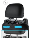 Adjustable U-shaped memory foam side neck pillow for the rear of the car