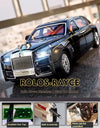 1:18 Rolls Royce Phantom Alloy Diecast Model Car Metal Large Games For Mother Birthday Gifts  Boy Collection Hobby