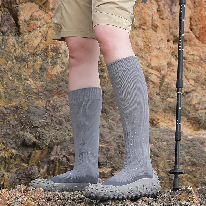 Waterproof Lightweight Hiking Water Shoes Outdoor Shoes Warm Shoes High Waist Waterproof Adjustable Height