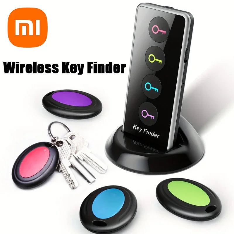 Wireless Key Finder Anti-Lost Alarm Mini Tracking Device Pet Wallet Locator Remote Control