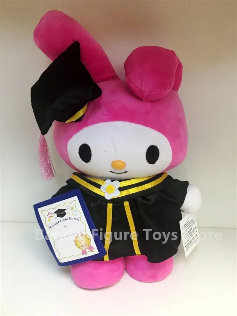 Kawaii Cartoon Plush Doll with Hat Soft Sofa Pillow