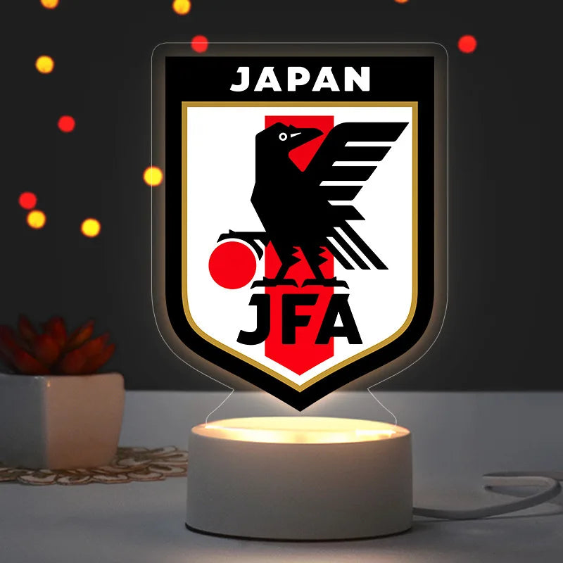 2026 Football Mascot Trophy LED Night Light Desktop Lamp Collectible Decoration