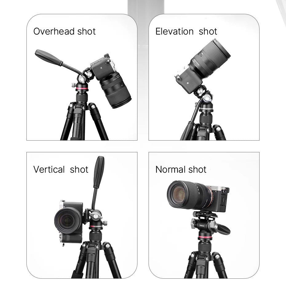 Panoramic Tripod Head Hydraulic Fluid Video Head For Tripod Monopod Camera Holder Stand Mobile SLR DSLR Camera