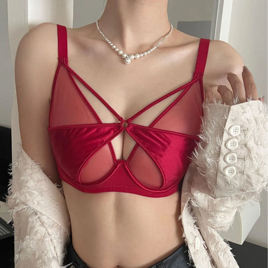 Womens Unlined Underwire Push Up Bra