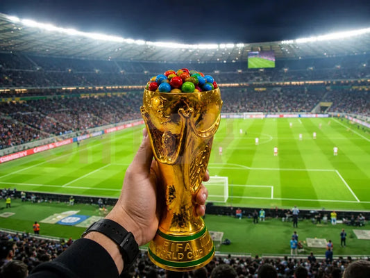 2026 Soccer Ball Cup Holder Candy Bowl Storage Stand Football Fan Decor