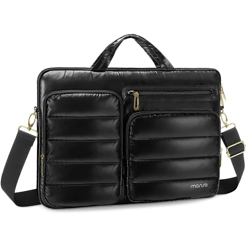 Waterproof Laptop Bag for 15 15.6 16 inch Macbook Air Pro M4 M3 M2 M1 HP Dell Lenovo Asus Computer Shoulder Bags Sleeve Handbag